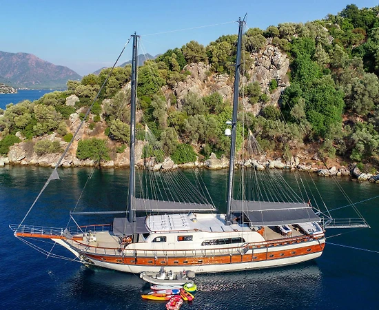 Muğla Marmaris'in Masmavi Sularında, 5 Kabinli, Lüks Gulet - 1