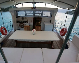 Muğla Marmaris'te Masmavi Sularda, 4 Kamaralı, Konforlu Gulet - 3