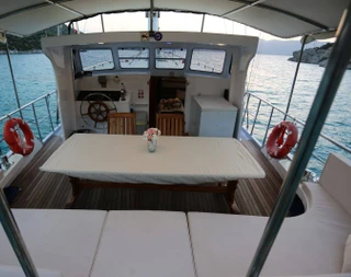 Muğla Marmaris'te Masmavi Sularda, 4 Kamaralı, Konforlu Gulet - 3