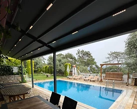 Muğla Menteşe'de Otantik Tasarımlı, Özel Havuzlu, 4 Kişilik Villa - 2