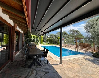 Muğla Menteşe'de Otantik Tasarımlı, Özel Havuzlu, 4 Kişilik Villa - 3