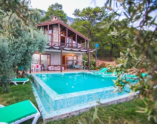 Muğla Menteşe'de Sakin Konumda, Özel Havuzlu, Konforlu Villa - 1