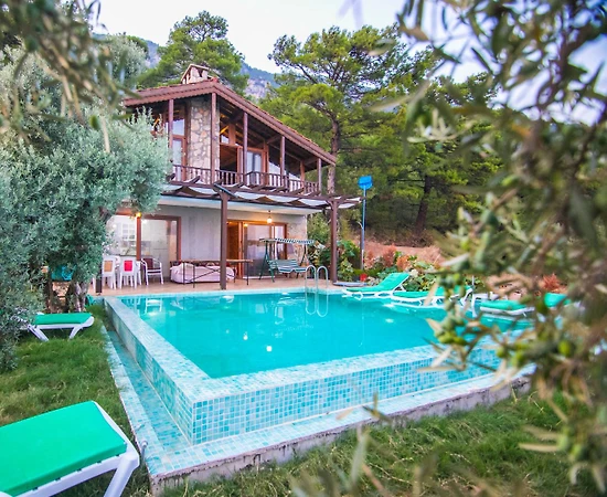 Muğla Menteşe'de Sakin Konumda, Özel Havuzlu, Konforlu Villa - 1