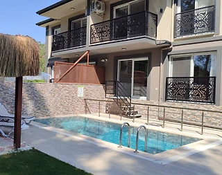 Muğla Ortaca'da Kalabalık Ailelere Uygun, Özel Havuzlu, İkiz Villa - 5