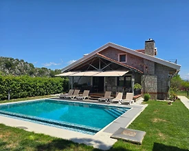 Muğla Ortaca'da Kalabalık Ailelere Uygun, Özel Havuzlu, Kiralık Villa - 2