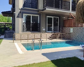 Muğla Ortaca'da Şehrin Gürültüsünden Uzak, Özel Havuzlu, 4+1 Villa - 3