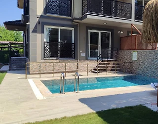 Muğla Ortaca'da Şehrin Gürültüsünden Uzak, Özel Havuzlu, 4+1 Villa - 3