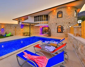 Muğla Seydikemer'de Ailelere Uygun, Özel Havuzlu, Çift Jakuzili Villa - 3