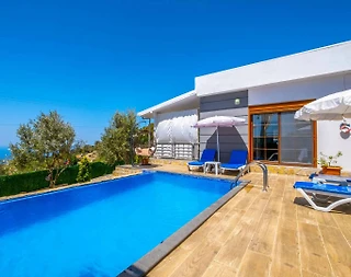 Muğla Seydikemer'de Balayı Çiftlerine Uygun, Özel Havuzlu, Şık Villa - 3