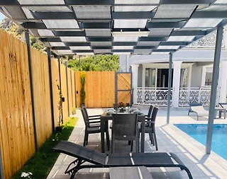 Muğla Seydikemer'de Doğa İçerisinde, Özel Havuzlu, Modern Villa - 5