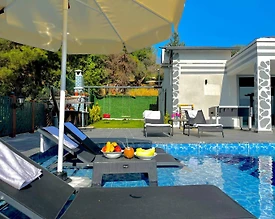 Muğla Seydikemer'de Doğa Manzaralı, Özel Havuzlu, Kiralık Villa - 2