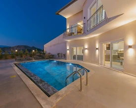 Muğla Seydikemer'de Doğa Manzaralı, Özel Havuzlu, Kiralık Villa - 3