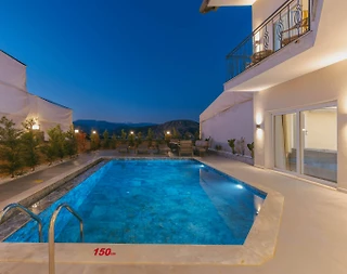 Muğla Seydikemer'de Doğa Manzaralı, Özel Havuzlu, Kiralık Villa - 5