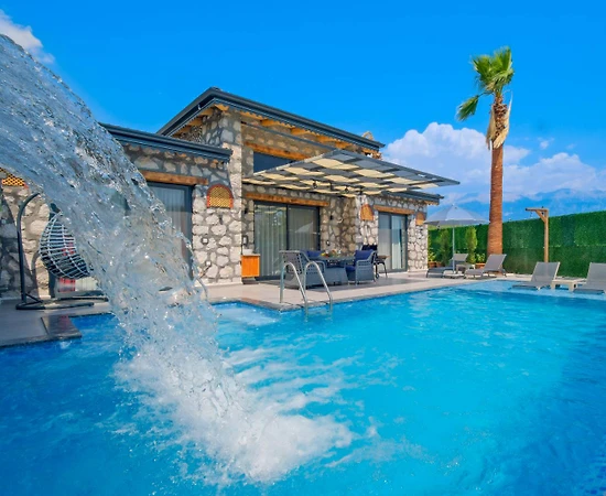 Muğla Seydikemer'de Doğayla İç içe, Özel Havuzlu, Balayı Villası - 1