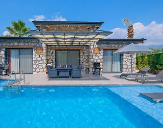 Muğla Seydikemer'de Doğayla İç içe, Özel Havuzlu, Balayı Villası - 3