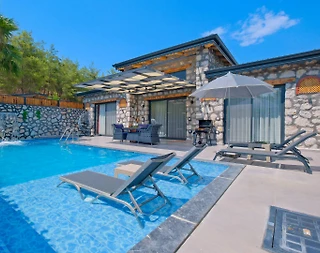 Muğla Seydikemer'de Doğayla İç içe, Özel Havuzlu, Balayı Villası - 4