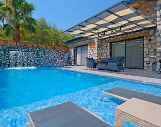 Muğla Seydikemer'de Doğayla İç içe, Özel Havuzlu, Balayı Villası - 5