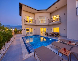 Muğla Seydikemer'de Enfes Doğada, Özel Havuzlu, 3+1 Villa - 1