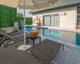 Muğla Seydikemer'de Gözlerden Uzak Konumda, Özel Havuzlu, 2+1 Villa - 2