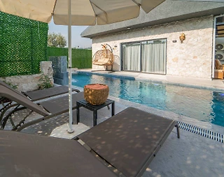 Muğla Seydikemer'de Gözlerden Uzak Konumda, Özel Havuzlu, 2+1 Villa - 2