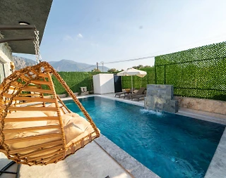 Muğla Seydikemer'de Gözlerden Uzak Konumda, Özel Havuzlu, 2+1 Villa - 5