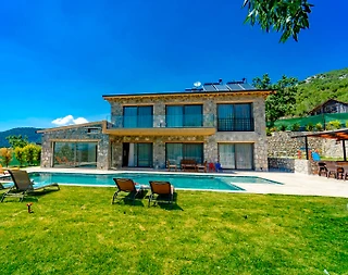 Muğla Seydikemer'de Gözlerden Uzak, Özel Havuzlu, Otantik Villa - 3