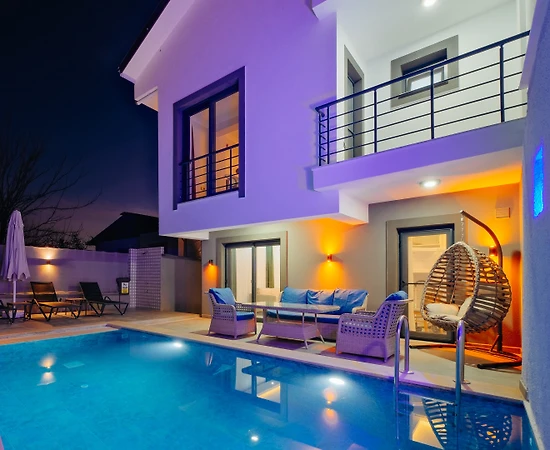Muğla Seydikemer'de Muhteşem Doğada, Özel Havuzlu, Korunaklı Villa - 1
