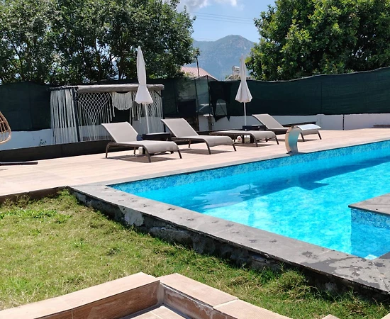 Muğla Seydikemer'de Sakin Doğada, Özel Havuzlu, Tatil Villası - 1