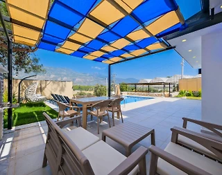 Muğla Seydikemer'de Sakin Konumda, Özel Havuzlu, Balayı Villası - 3