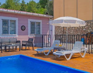 Muğla Seydikemer'de Sakin Konumda, Özel Havuzlu, Balayı Villası - 4
