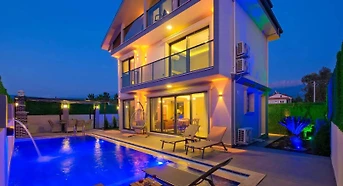 Muğla Seydikemer'de Elverişli Konumda, Özel Havuzlu, Lüks Villa