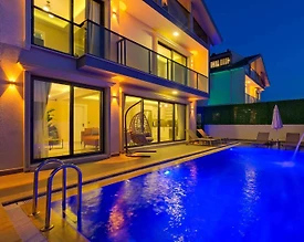 Muğla Seydikemer'de Elverişli Konumda, Özel Havuzlu, Lüks Villa - 3