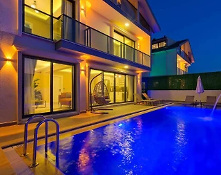 Muğla Seydikemer'de Elverişli Konumda, Özel Havuzlu, Lüks Villa - 3