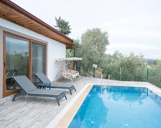 Muğla Ula'da Çekirdek Ailelere Uygun, Özel Havuzlu, Nezih Villa - 5