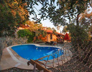 Muğla Ula'da Doğayla Baş Başa, Özel Havuzlu, Otantik Villa - 5