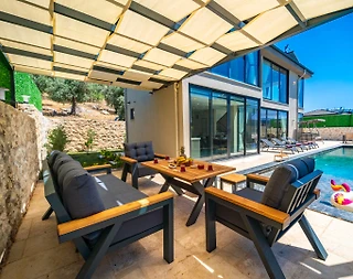 Kaş Yeşilköy'de Çekirdek Ailelere Uygun, Özel Havuzlu, 4 Kişilik Villa - 2