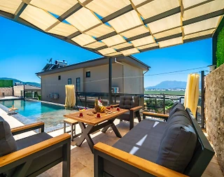 Kaş Yeşilköy'de Çekirdek Ailelere Uygun, Özel Havuzlu, 4 Kişilik Villa - 3