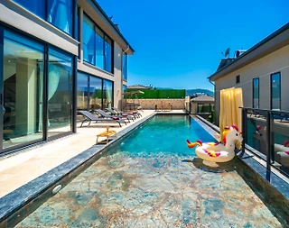 Kaş Yeşilköy'de Çekirdek Ailelere Uygun, Özel Havuzlu, 4 Kişilik Villa - 5