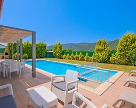Fethiye Kayaköy'de Modern Tasarımlı, Özel Havuzlu, 2+1 Villa - 3