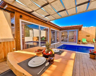 Kaş Patara'da Eşsiz Doğa İçerisinde, Özel Havuzlu, Balayı Villası - 4