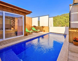 Kaş Patara'da Eşsiz Doğa İçerisinde, Özel Havuzlu, Balayı Villası - 2