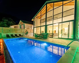 Kaş Bezirgan'da Sakin Konumda, Özel Havuzlu, Balayı Villası - 3