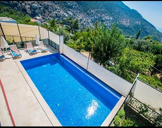 Kaş İslamlar'da Enfes Doğada, Özel Havuzlu, 4 Kişilik Villa - 5