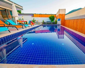 Kaş Sarıbelen'de Doğayla İç İçe, Özel Havuzlu, Tatil Villası - 3