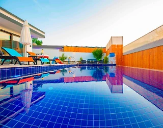 Kaş Sarıbelen'de Doğayla İç İçe, Özel Havuzlu, Tatil Villası - 5