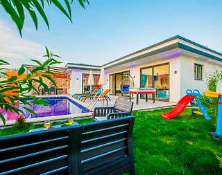 Kaş Sarıbelen'de Doğayla İç İçe, Özel Havuzlu, Tatil Villası - 1