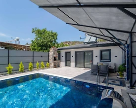 Fethiye Eldirek'te Merkezi konumda, Özel Havuzlu, Modern Villa - 2