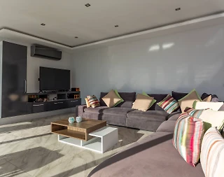 Kaş Kalkan'da Deniz Manzaralı, Özel Havuzlu, 8 Kişilik, Lüks Villa - 5