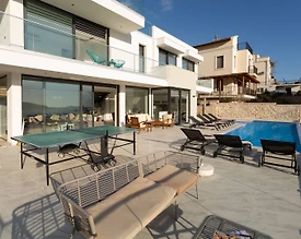 Kaş Kalkan'da Deniz Manzaralı, Özel Havuzlu, 8 Kişilik, Lüks Villa - 3