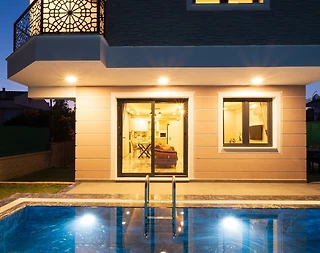 Muğla Fethiye'de Sakin Konumda, Özel Havuzlu, Şık Villa - 2